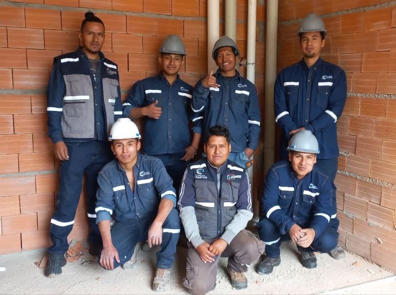 Equipo de Trabajo Plomería Campos